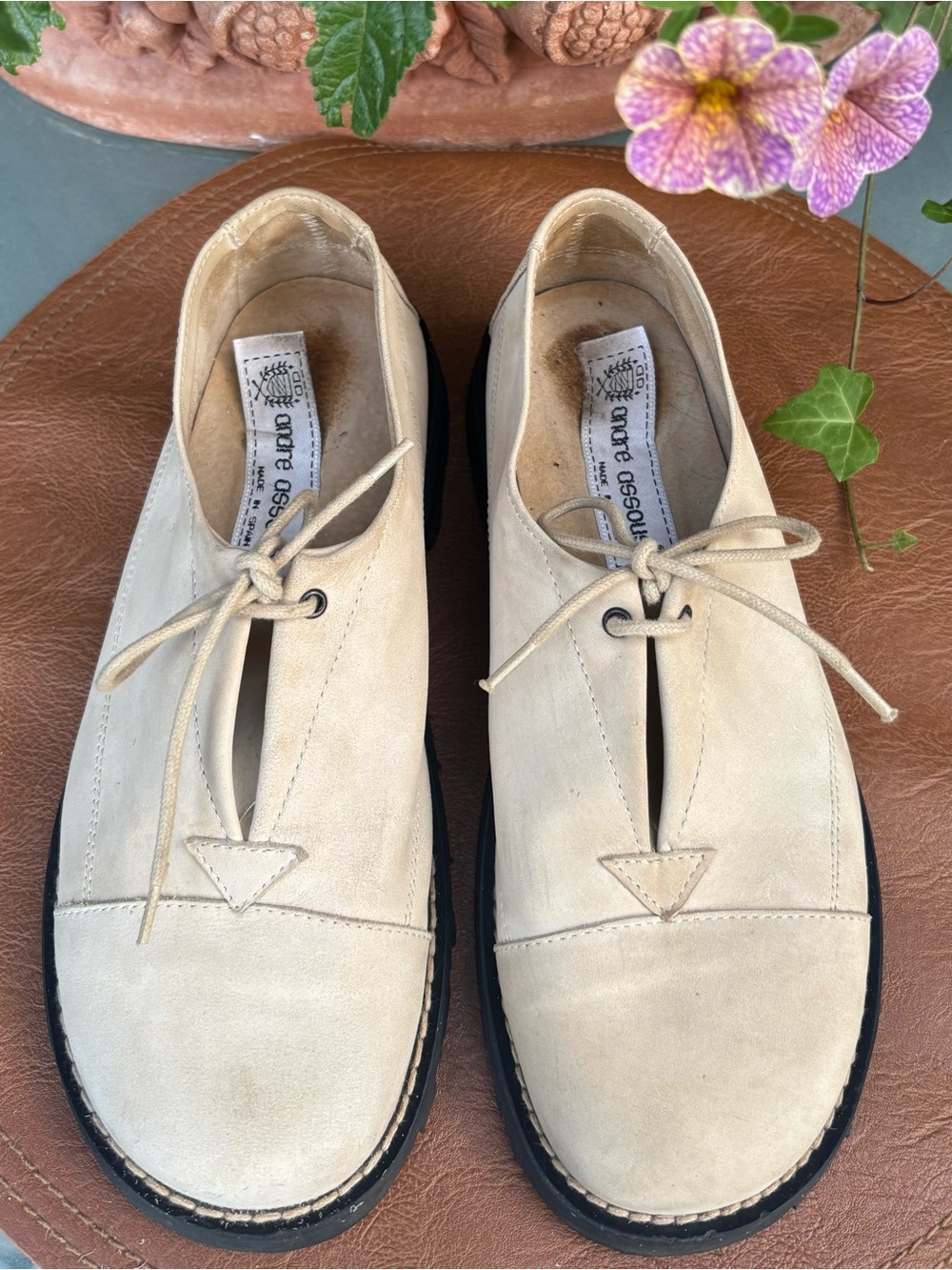 Andre Assous Suede Oxford Loafer